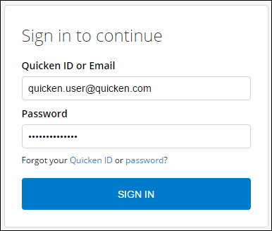 An error occured while signing in for intuit id in quicken for mac 2015 2017